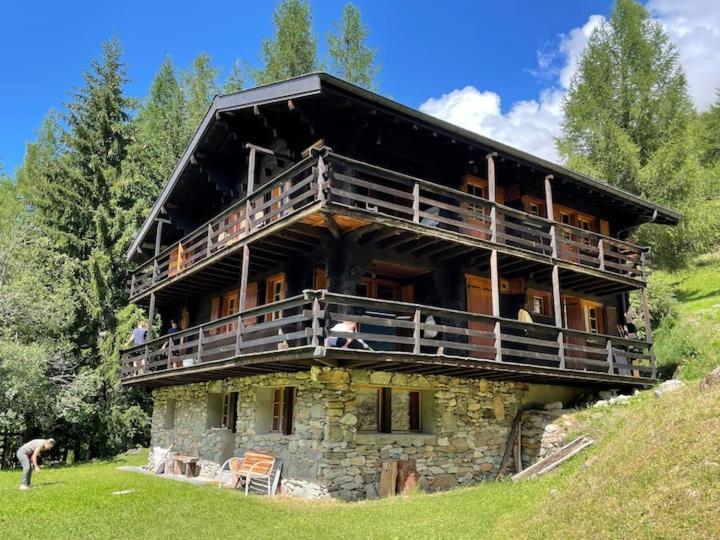 Apartmán Chalet Singlinaz Zinal Exteriér fotografie